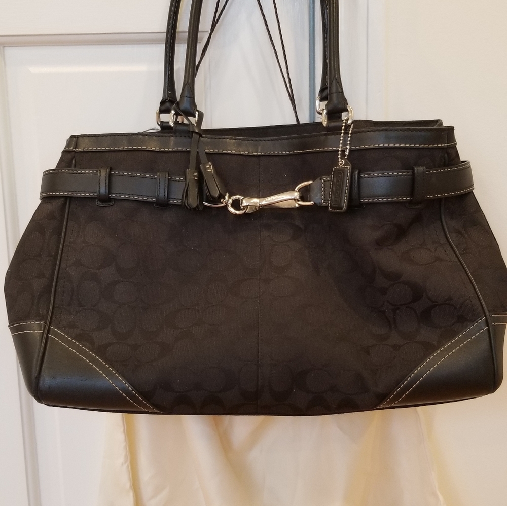 Womens coach purse shoulder bag tote